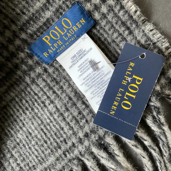 VINTAGE POLO Ralph Lauren Men's Long ScaPlaidrf NWT - Picture 6 of 7